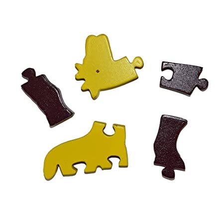 Animal Puzzle, Giraffe Learning Fun Activity for Your Kids Wooden Toys for 2-12 Years Unisex Kids