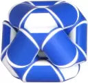 Magic Cube, Rubik Snake, Geometric Brain Teaser Ruler Cube Wedges Twist Puzzle Toy