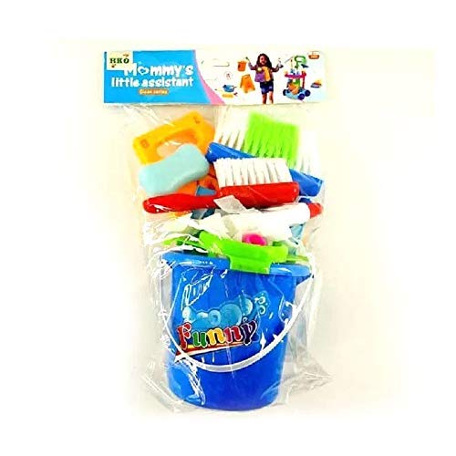 Toy Cleaning Set, Broom Set, Mop Bucket Set, Toy Broom Set, (11 Pcs)