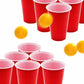 Beer Pong Cups, Balls Set, Giant Pong Game Set, With 12 Cups 2 Pong Balls For Bachelor Spinster Party, Ladies Nights, Adult Games