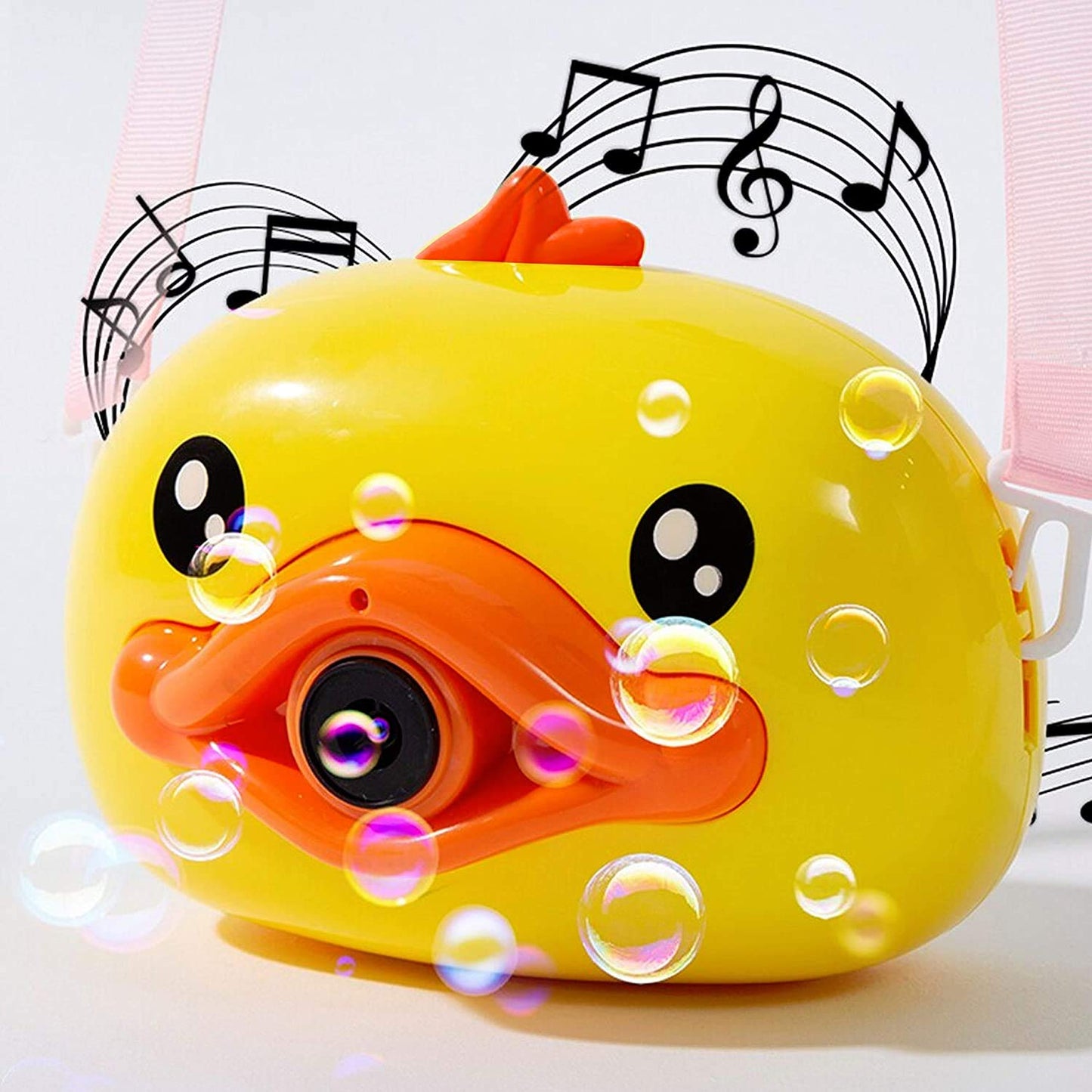Bubble Machine Toy For Kids, Duck Bubble Camera Series, Bubble Maker Machine Camera Shape With Music And Light