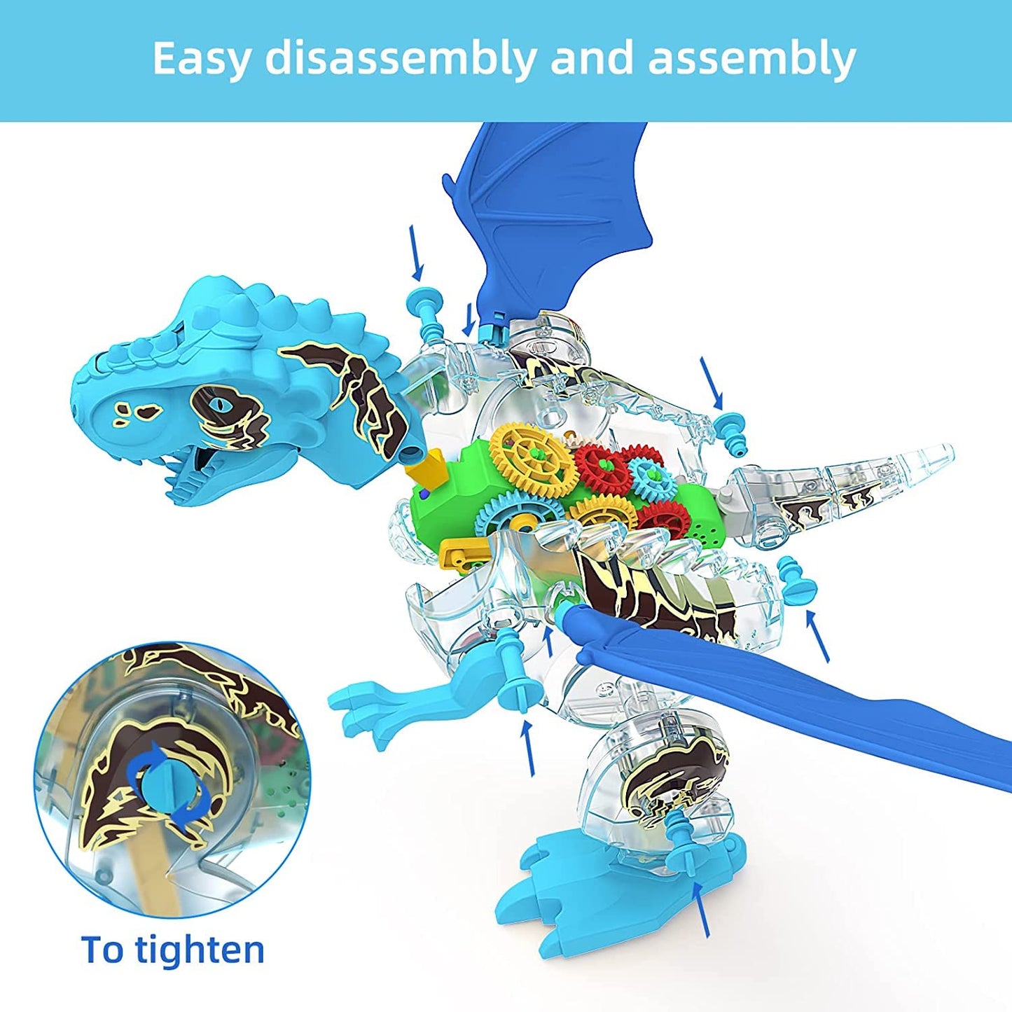 Dinosaur Toys For Kids, Jurassic World Toys, Electronic Walking Dinosaur With Spray And Lighting, Dinosaur Figures