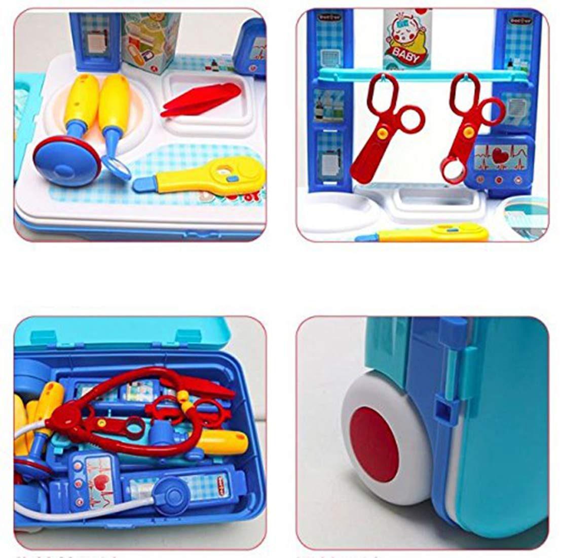 Doctor Set , Doctor Playset, Doctor Kit, Real Doctor Set, Case Workben