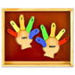 Learn the Counting Left Hand and Right Hand Puzzled Multicolour - 13 pieces