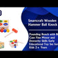 Wooden Hammer Ball Knock Pounding Bench with Box Case | Best Motor and Educational Toy Set for Kids 2+ Years