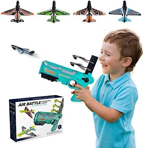 Kids Air Blasters Gun, Manual Soft Bullet Gun, Toy With Safe Soft Foam Bullets, Fun Target Shooting Battle Fight Game