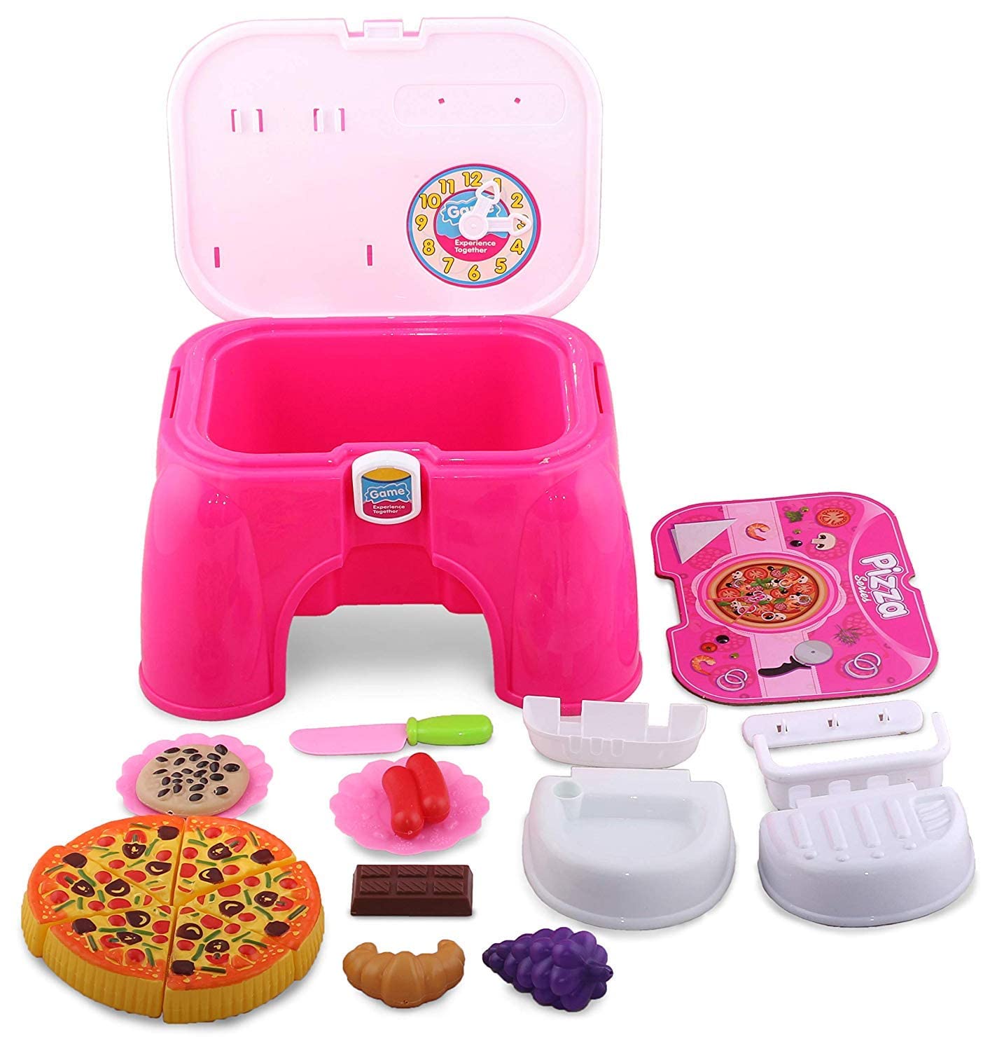 Kitchen Set, Pretend Play Kitchen Sets For Kids, Cooking Set, The Toy Chair Simulation Of Fruit
