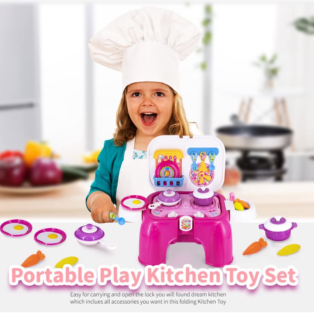 Kitchen Set Pretend Play Kitchen Sets For Kids Cooking Set The Toy