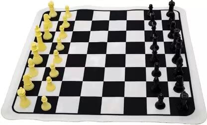 Travel Board Game, Chess Snake Ladders, Premium Clothes Finish Reversible Game Set, Travel Entertainment Game Set