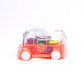 Transparent Mini School Bus Toy Gear Concept Minibus Toy With Tinkling Sound And Lights