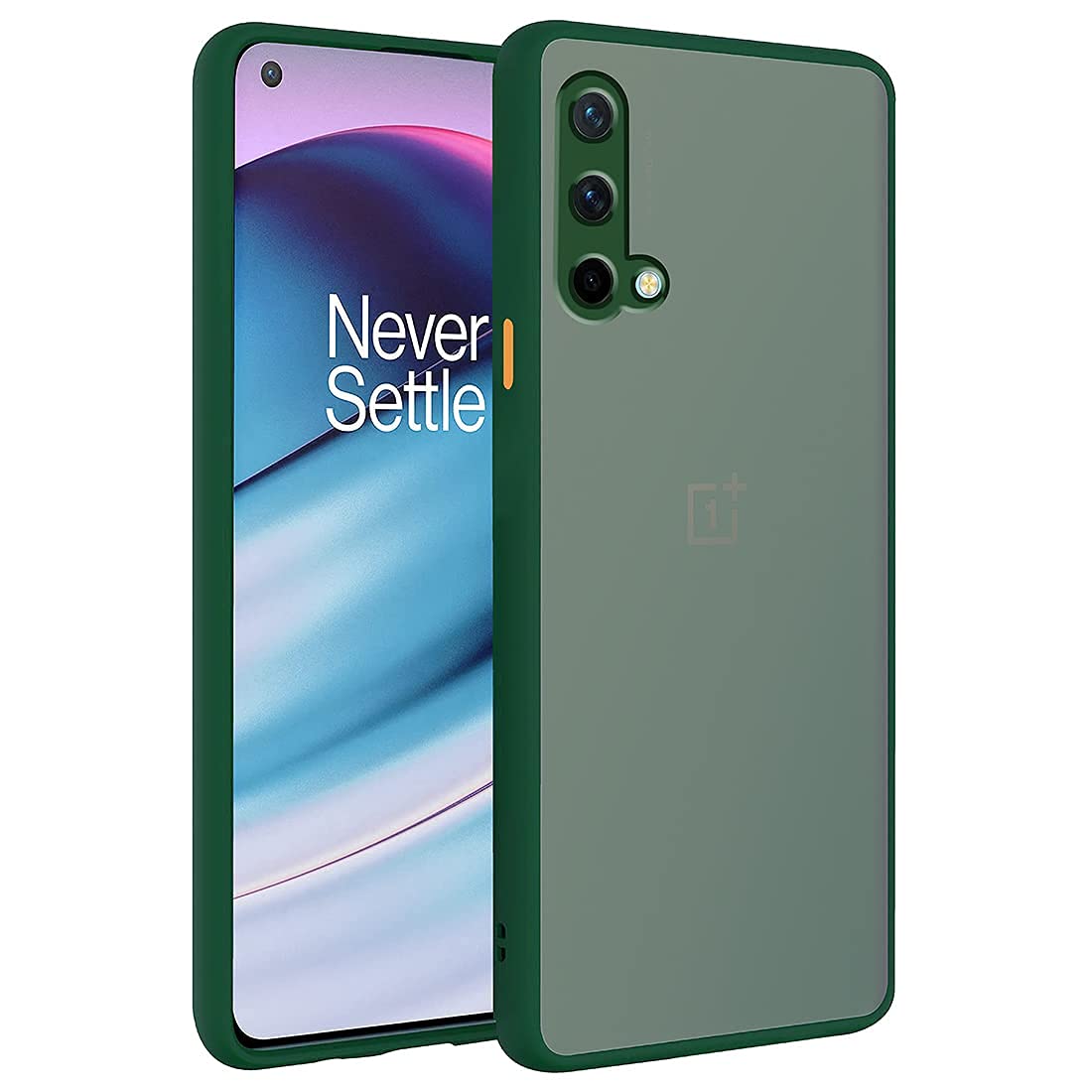 Translucent Back Case, Phone Case Cover for OnePlus Nord CE 5G Matte Finish