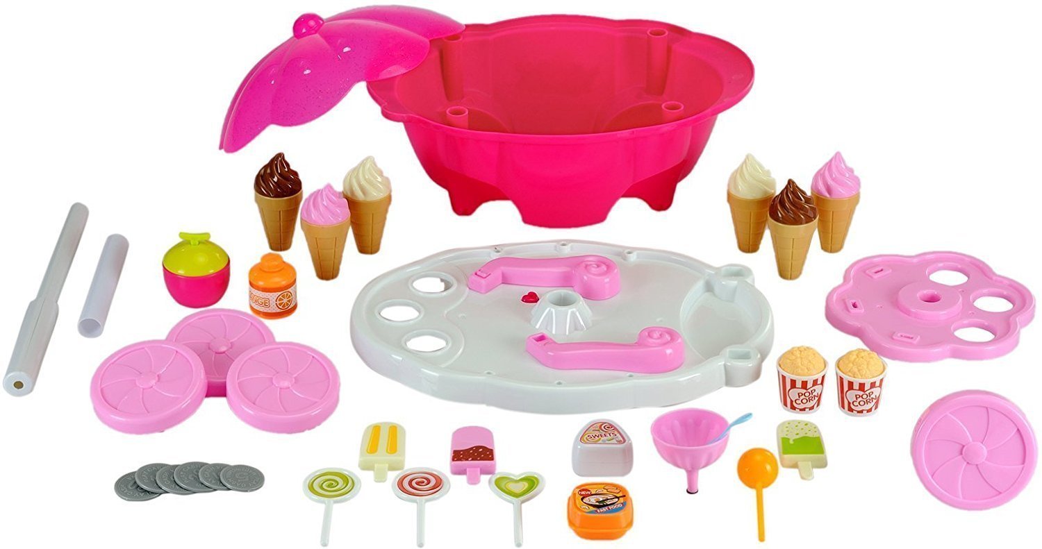 Barbie ice best sale cream cart set