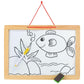 Blackboard Chalk, Mini Chalkboards, Wooden Chalkboard Educational Toys Game Whiteboard Blackboard Drawing Toys