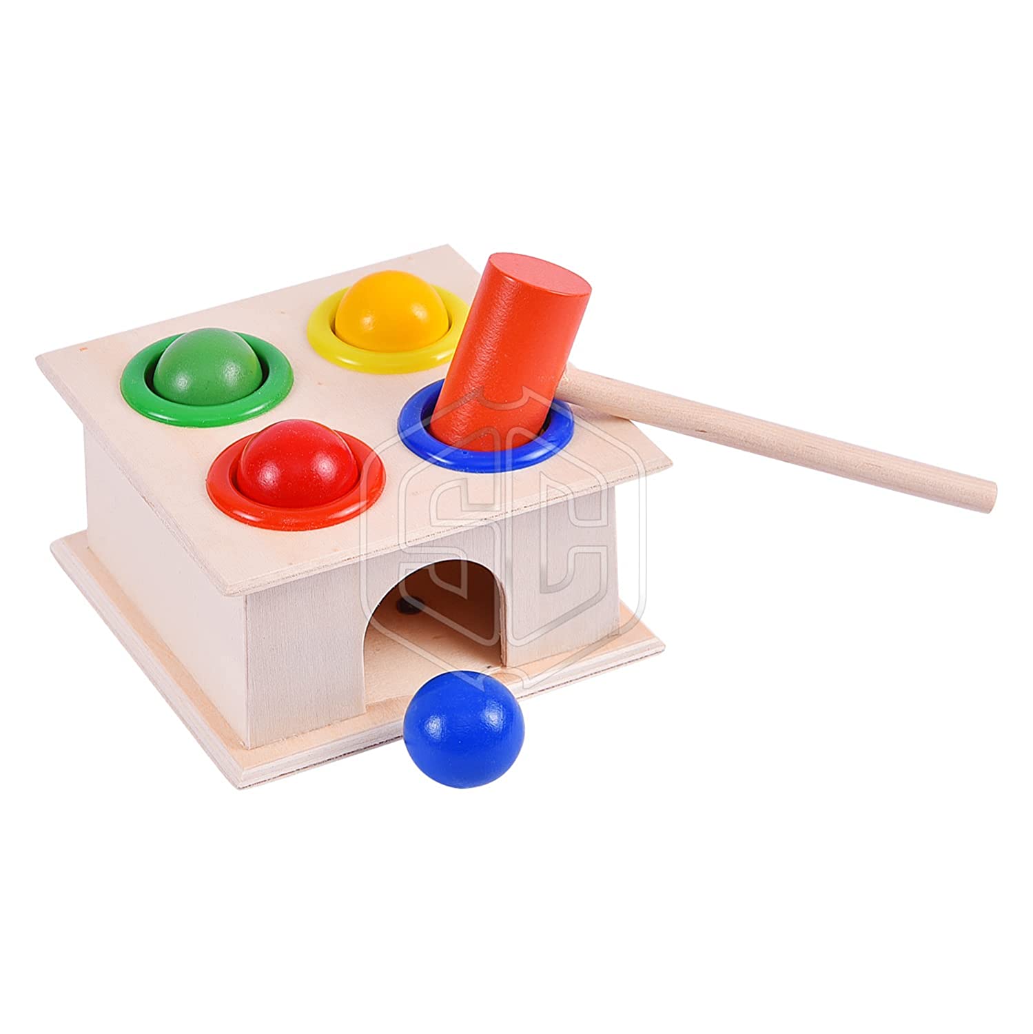 Wooden hammer and on sale ball toy